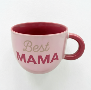 Taza de Café de Cerámica <span class=keywords><strong>Super</strong></span> Mama / Best Mama, Linda Taza de Cerámica Colorida, Regalo Ideal para Mamá en su Cumpleaños o Día de la Madre - Product Image 4