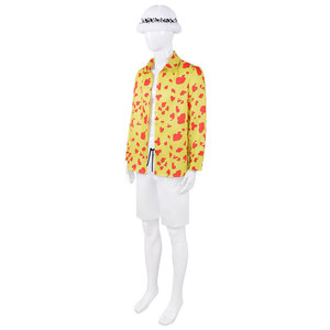 Coolmanyuan Trafalgar Law - Conjunto de camisa y pantalones cortos para disfraz de cosplay, para hombre, adulto, anime, Halloween - Product Image 5