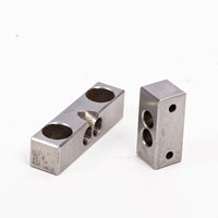 Blocs de fixation à tige filetée haute stabilité pour machines de fabrication de fermetures éclair