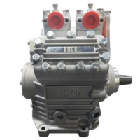 Compresseur de climatisation pour bus BOCK FK40-655K, neuf, 4 cylindres en V, compatible R134a/R404A, pour autocars/bus à deux étages.