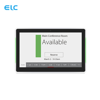 Profesyonel Duvara Monte 15.6" LCD Dokunmatik Ekran POE Güçlü LED Işık Çubuğu RK3288 Yeni Android Toplantı Odası Tableti