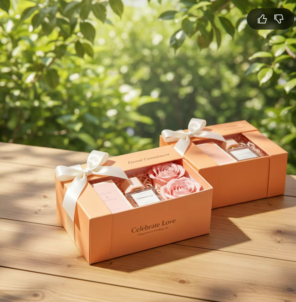 Coffret cadeau de parfum personnalisé