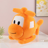 En gros, Peluche hélicoptère de dessin animé multicolore, Jouet en peluche avion doux, Peluche avion Kawaii pour cadeaux de machine à griffes