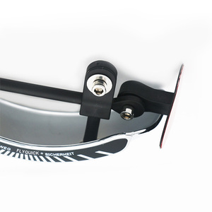 Xe Máy mù tại chỗ gương, <span class=keywords><strong>180</strong></span> độ mù tại chỗ gương có thể điều chỉnh kính chắn gió Chiếu Hậu An toàn gương cho xadv 750 750 XL 650 - Product Image 3