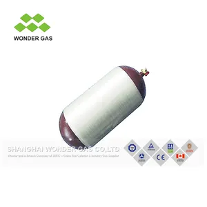 Высококачественный Стальной газовый баллон CNG типа 1 высокого давления 30L-200L для транспортного средства