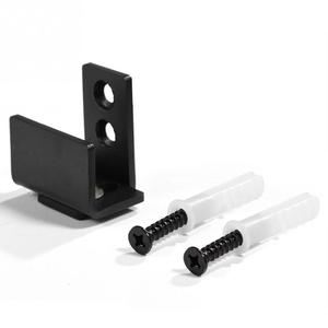 Herraje de Rodillo con Recubrimiento Negro <span class=keywords><strong>para</strong></span> Puerta Corredera con Guía de Piso C, Herraje Ajustable <span class=keywords><strong>para</strong></span> Puerta de Piso, Guía de Piso <span class=keywords><strong>para</strong></span> Puerta de Granero - Product Image 5