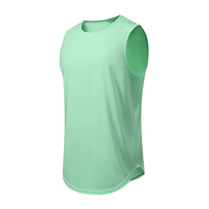 Commercio all'ingrosso Bodybuilding Muscle allenamento Fitness Gym camicie atletiche Stringer solido Racerback Gym Wear canotta da <span class=keywords><strong>uomo</strong></span> - Product Image 6