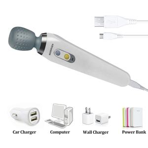 CE RoHS 마사지 스틱 무선 휴대용 마사지 지팡이 방수 디자인 6 모드 휴대용 마사지 지팡이 - Product Image 5