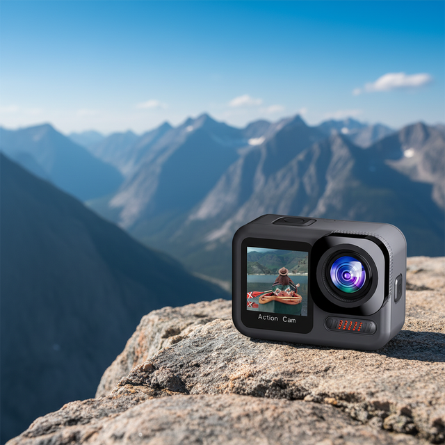 Outdoor Extreme Sports Aerial HD 4K 60fps EIS WiFi Action Camera 20m Waterproof 2.0" Touch Screen Night Vision 150 Wide Angle