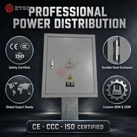 Boîtier de distribution métallique modulaire OEM personnalisé NEMA en acier laminé à froid, étanche IP55, pour montage mural extérieur, résistant aux intempéries