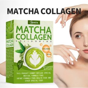 Collagene organico tè verde <span class=keywords><strong>Matcha</strong></span> in polvere dimagrante dimagrante integratore di perdita di peso disponibile alla rinfusa da campione gratuito fornitore all'ingrosso - Product Image 4