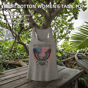 Women's Crew Neck 100% Cotton Tank <b>Top</b> Casual Short Jersey Eco-Friendly Biowashed <b>Sequined</b> Embroidery Appliques 180 GSM Contrast - Product Image 2