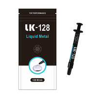 Liquide métallique haute performance 128W LK-128 pour applications exigeantes en haute température et overclocking CPU/GPU/PS4/PS5/Xbox