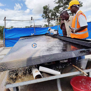 Philippines 5tph đồng vàng trọng lực phục hồi separator nhà máy 6S rung lắc bảng trong kho - Product Image 2