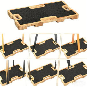 Tabla de Fitness de Madera GBN, Plataforma Antideslizante 03 para Entrenamiento de Pies, Ejercicios de Fuerza en el Gimnasio - Product Image 2