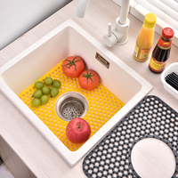Tapis de protection en silicone antidérapant pour évier de cuisine Tapis de protection en silicone pour évier