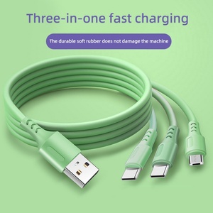 Cable de Carga Rápida 3 en 1 de 10W, 1.2m 2m 2.5m, Cable USB Compatible con Carga Rápida, Gran Venta - Product Image 6