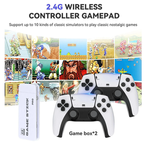 Consola de Videojuegos Retro con Más de 20000 Juegos, Stick de Juego Retro 4K HD para <span class=keywords><strong>TV</strong></span>, Plug and Play, con 2 Controles Inalámbricos - Product Image 2