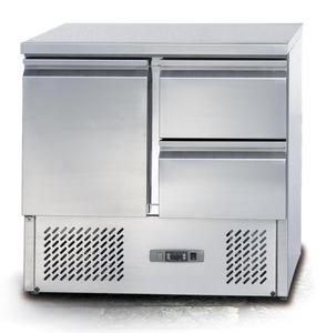 Mesa refrigerada comercial para preparación <span class=keywords><strong>de</strong></span> sándwiches y ensaladas con exhibidor - Product Image 5