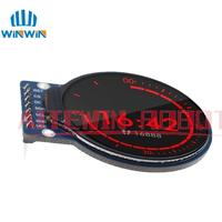 Layar LCD TFT ROBOT AITEWIN 1,28 Inci Bulat RGB 20x4 Driver GC9A01 Antarmuka SPI 4-Kabel PCB Pemasangan Lainnya