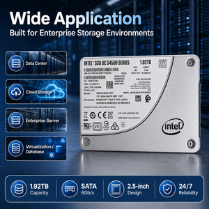 Pour Intel DC S4500 SSDSC2KB019T7 1,92 To SSD d'entreprise 2,5 pouces SATA 6 Gbit/s 3D NAND TLC 500 Mo/s en lecture Disque dur pour serveur de centre de données - Product Image 3