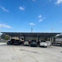 Kit Pergola Panel Surya Baja Ringan Tahan Air Khusus untuk Sistem Pemasangan Panel Surya