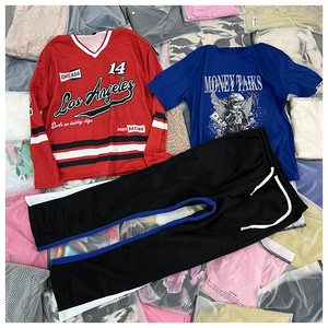 Hot Selling Men's Summer Mixed Clothing Leisure Used Short Sleeved Men's T-shirts Pants Men's Polo Shirts Are Randomly Shipped - Product Image 3