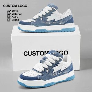 Chaussures de sport personnalisées avec logo, fabriquées en Chine, pour hommes et femmes, baskets de mode sur mesure - Product Image 1