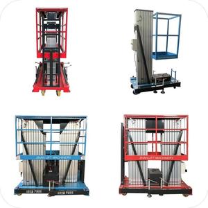 4m 6M 8M 10m 12M 14M 16M Trung Quốc nóng bán điện thang dọc mast Lift xách tay thủy lực thang nền tảng nâng - Product Image 1