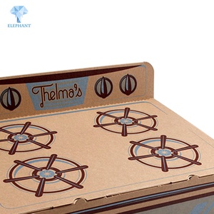 Kraft Paper Box for Food <b>Container</b>, Baking Food Disposable Kraft Box With Window - Product Image 5