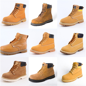 Zapatos de trabajo de cuero genuino de alta calidad con punta de acero - Product Image 4