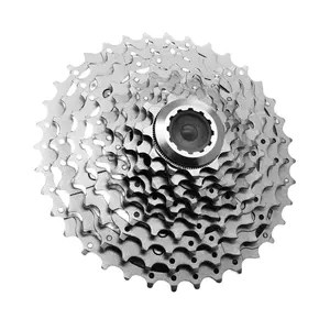 مخصص CNC تحول الألومنيوم دراجة جبلية تيتانيوم أجزاء الكروم تصفيح أسود بأكسيد دراجة freewheel كاسيت freewheel