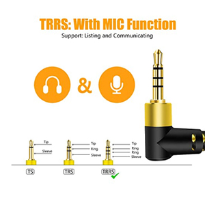 <span class=keywords><strong>Cable</strong></span> de extensión de auriculares TRRS, 4 polos, Conector estéreo de 3,5mm, <span class=keywords><strong>cable</strong></span> de extensión auxiliar macho a hembra, <span class=keywords><strong>cable</strong></span> de extensión de audio - Product Image 4