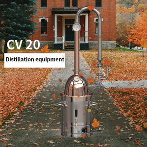 20l CV20 extracteur d'hydrosol en cuivre pur, distillateur d'hydrosol <span class=keywords><strong>maison</strong></span>, extracteur d'huile essentielle domestique - Product Image 2