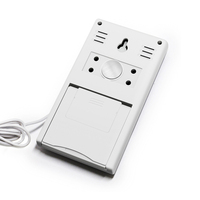 Thermomètre numérique intérieur/extérieur RINGDER DT-4 avec haute précision, large plage de mesure, double sonde, grand écran LCD pour la maison, le bureau, le laboratoire