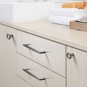 YONFIA 3679RTS Zinc Alloy Simple Luxury Furniture Drawer Handle Pull <strong>Black</strong> <strong>Cabinet</strong> Handles Furniture Handles and Knobs Gold - Product Image 4