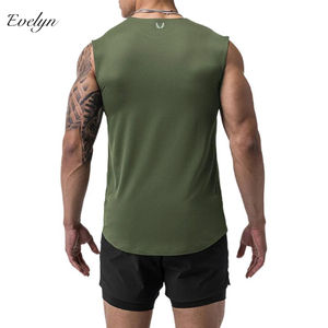 EVELYN OEM ODM Canotta Sportiva Senza Maniche in Rete per Giovani, Taglie Forti, Asciugatura Rapida, 100% Poliestere Jersey - Product Image 3