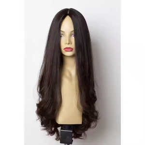 Perruque de Cheveux Vierge Européens Naturels Double Drawn Ondulés Longs de 24 Pouces, Prix de Gros, Perruque en Dentelle 360 - Product Image 3