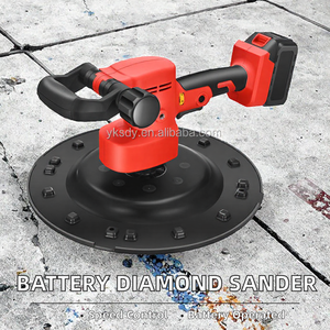 Ponceuse à bande 150W 380mm à vitesse variable, alimentée par batterie au lithium, pour le ponçage du béton et le ponçage des routes - Machine à poncer les sols - Product Image 2