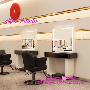Yicheng belleza precio <span class=keywords><strong>de</strong></span> fábrica salón <span class=keywords><strong>de</strong></span> <span class=keywords><strong>peluquería</strong></span> Estilo espejo estación salón espejo con luz salón espejo con buen precio - Product Image 6