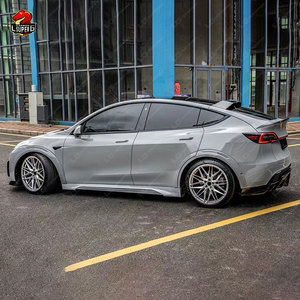 Nouveau Design pour <span class=keywords><strong>Tesla</strong></span> modèle <span class=keywords><strong>Y</strong></span> mise à niveau vers le Kit de carrosserie de becquet de Style D matériau en Fiber de carbone 2019 2020 2021 2022 <span class=keywords><strong>2023</strong></span> - Product Image 6