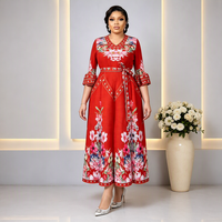 Abaya longue à manches longues, plissée en V, style Dubaï, respirante, confortable pour femme musulmane, idéale au quotidien, collection Loriya personnalisée, pour l'été et l'automne