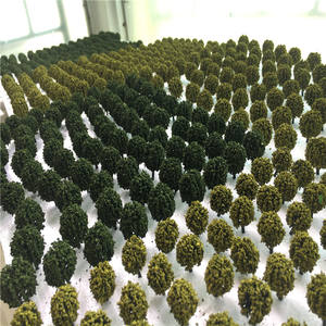 DIY Architecture Model Tree in Ho Train Layout Grass Leaves for <strong>Diorama</strong> Building <strong>Kits</strong> Toy - Product Image 1