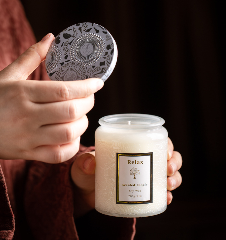 ロマンティックスパタイムズ高級香りキャンドルプライベートラベル