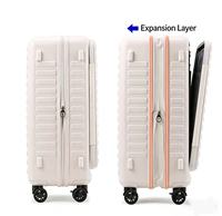 Ensemble de bagages de luxe OEM ODM pour ordinateur portable, valise trolley légère à roulettes avec compartiments pour ordinateur