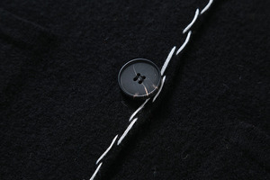 2024เสื้อโค้ทขนสัตว์หรูหราสไตล์เกาหลีสำหรับผู้หญิงเสื้อโค้ทตัวยาวมีปกกระดุมสีล้วนสำหรับฤดูใบไม้ร่วงและฤดูหนาว - Product Image 4