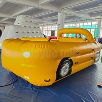 Offre Spéciale – Bateau Gonflable Remorquable Jaune 4,8x3,1m pour 4 Personnes – Idéal pour Sports Nautiques, Activités de Team Building et Divertissement Commercial – Qualité Professionnelle