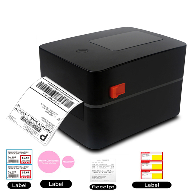 2026  4 X 6 Thermal Label Barcode Printer With 152mm/s High Printing Speed 4inch Shipping Label Maker Parcel Label Printer