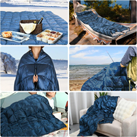 Couverture de camping en duvet 650FP haute performance, résistante aux déchirures, imperméable, chaude, idéale pour les expéditions en montagne par temps froid