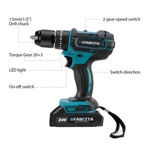 <span class=keywords><strong>18V</strong></span> Mini Wireless elettrico trapano a <span class=keywords><strong>percussione</strong></span> Driver Cordless cacciavite & martello trapano personalizzabile OEM supporto fonte di alimentazione della batteria - Product Image 3